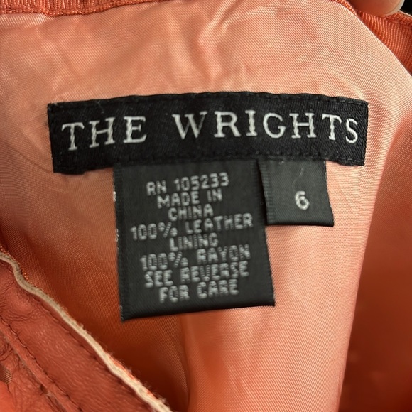 The Wrights leather skirt - Picture 4 of 4